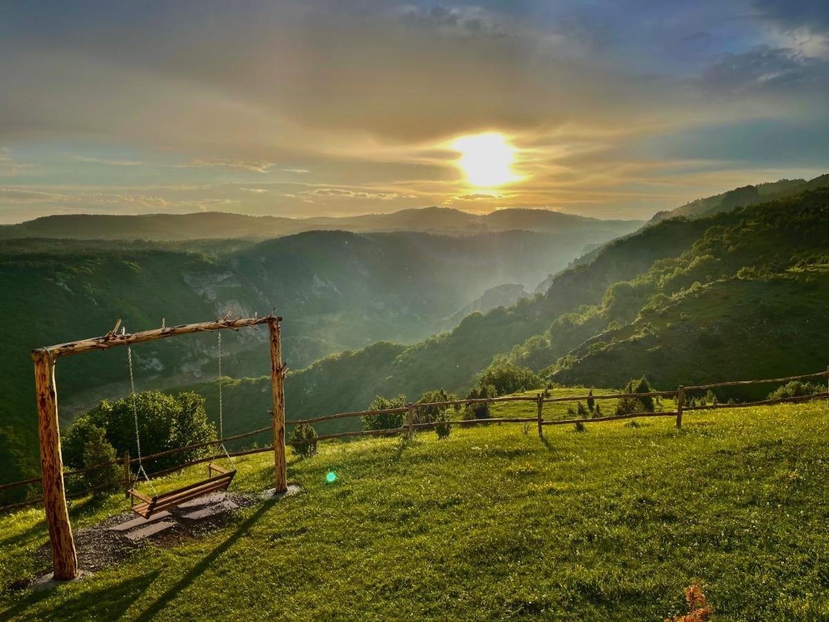 Etno Selo Molitva Sjenica Exterior foto